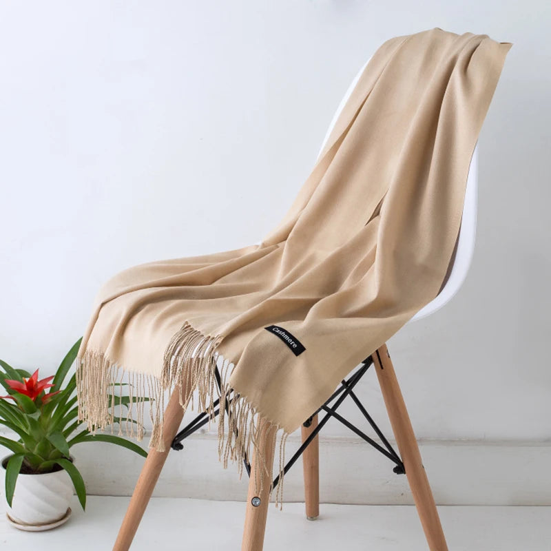 Bufanda Valentina beige