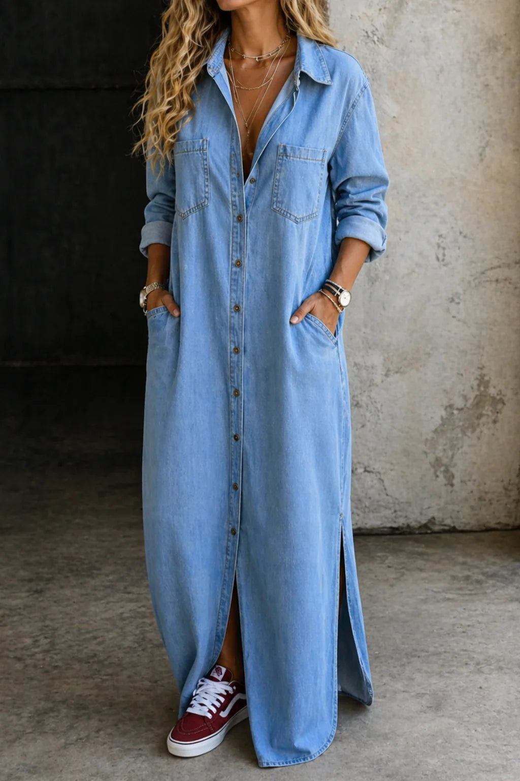 Vestido camisero