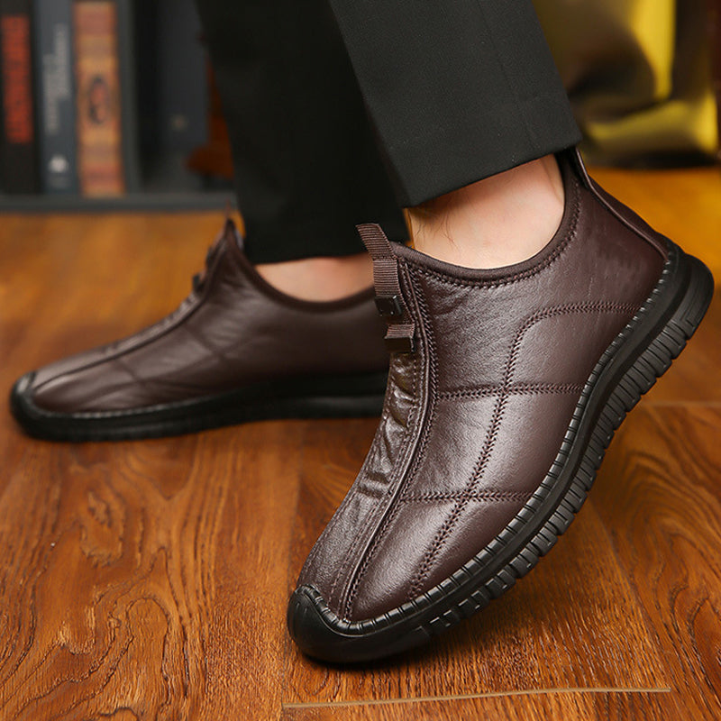 Zapatos Vittorio - Marrón Sin Cordones