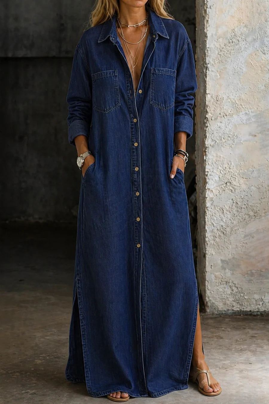 Vestido camisero