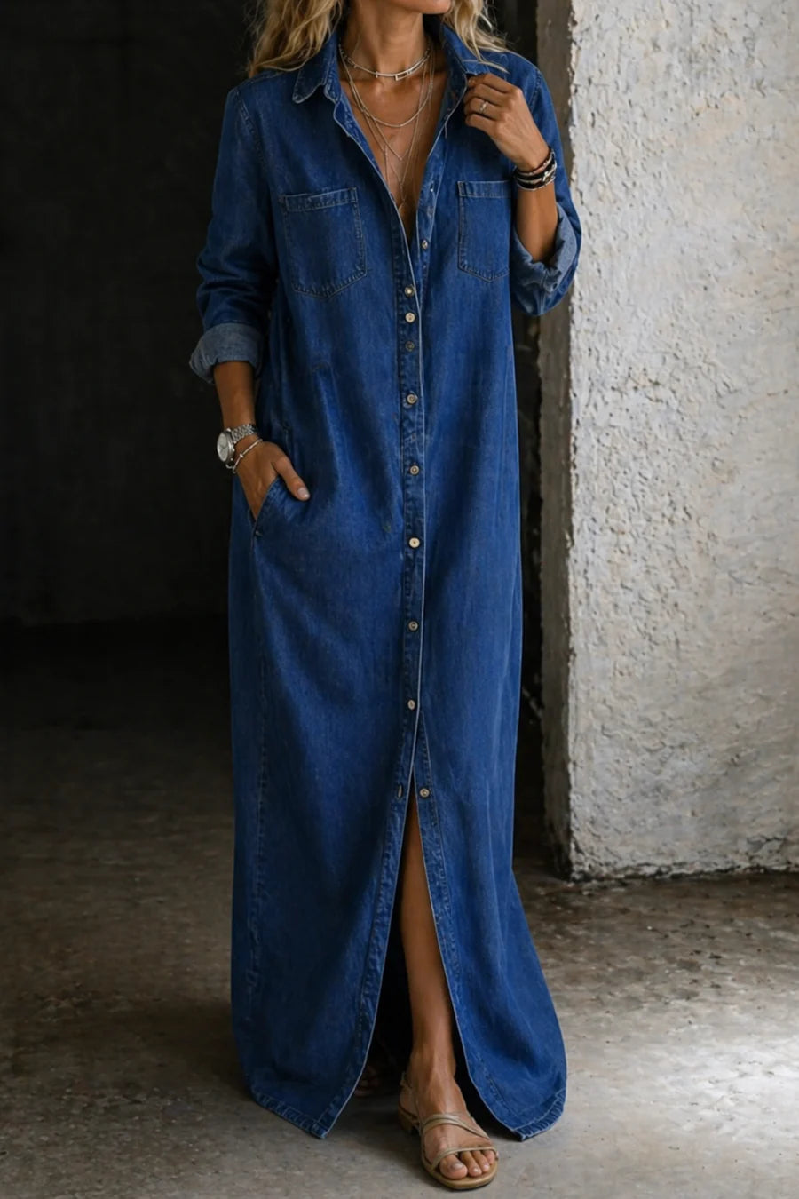 Vestido camisero