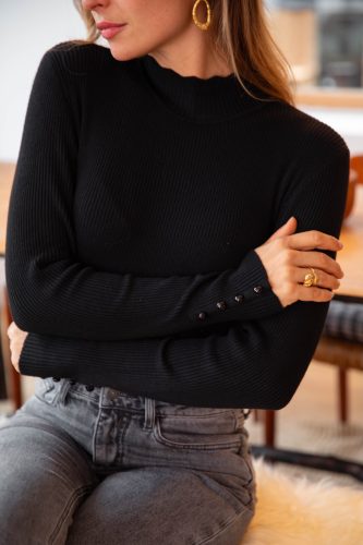Jersey Clara – Negro