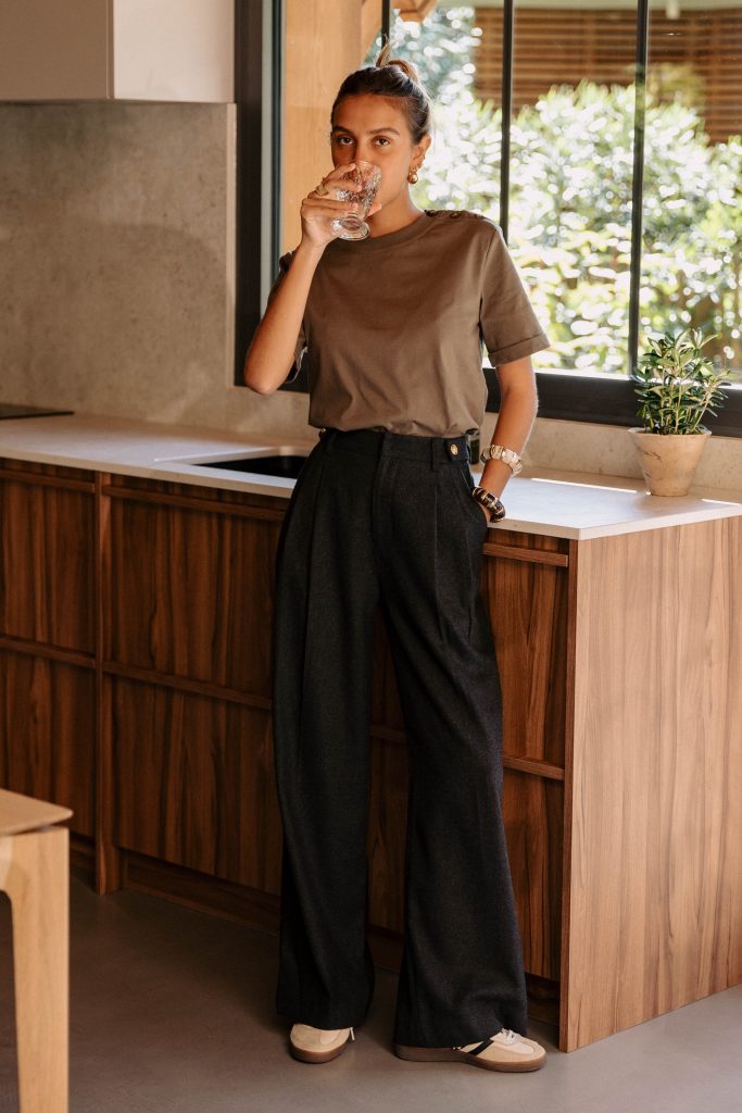 Pantalón Alba – Gris Oscuro