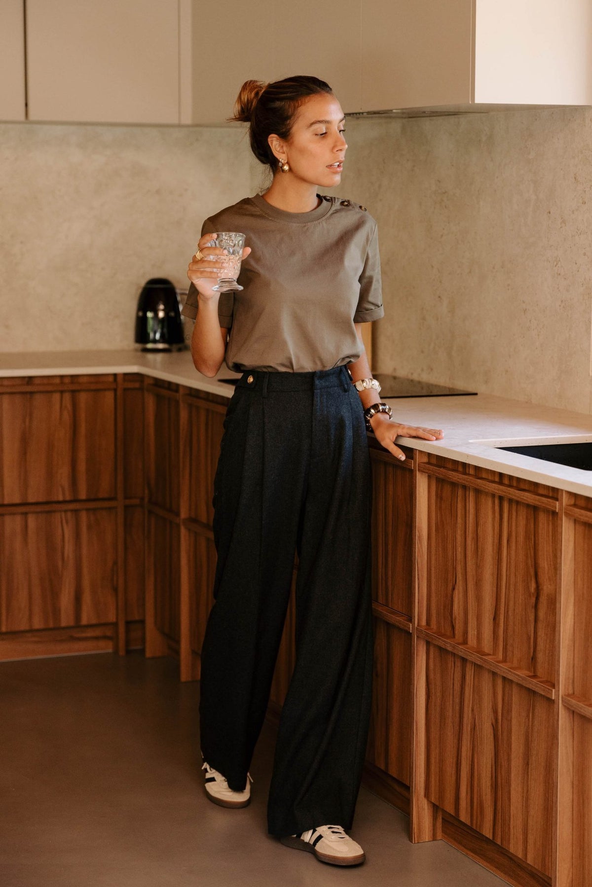 Pantalón Alba – Gris Oscuro