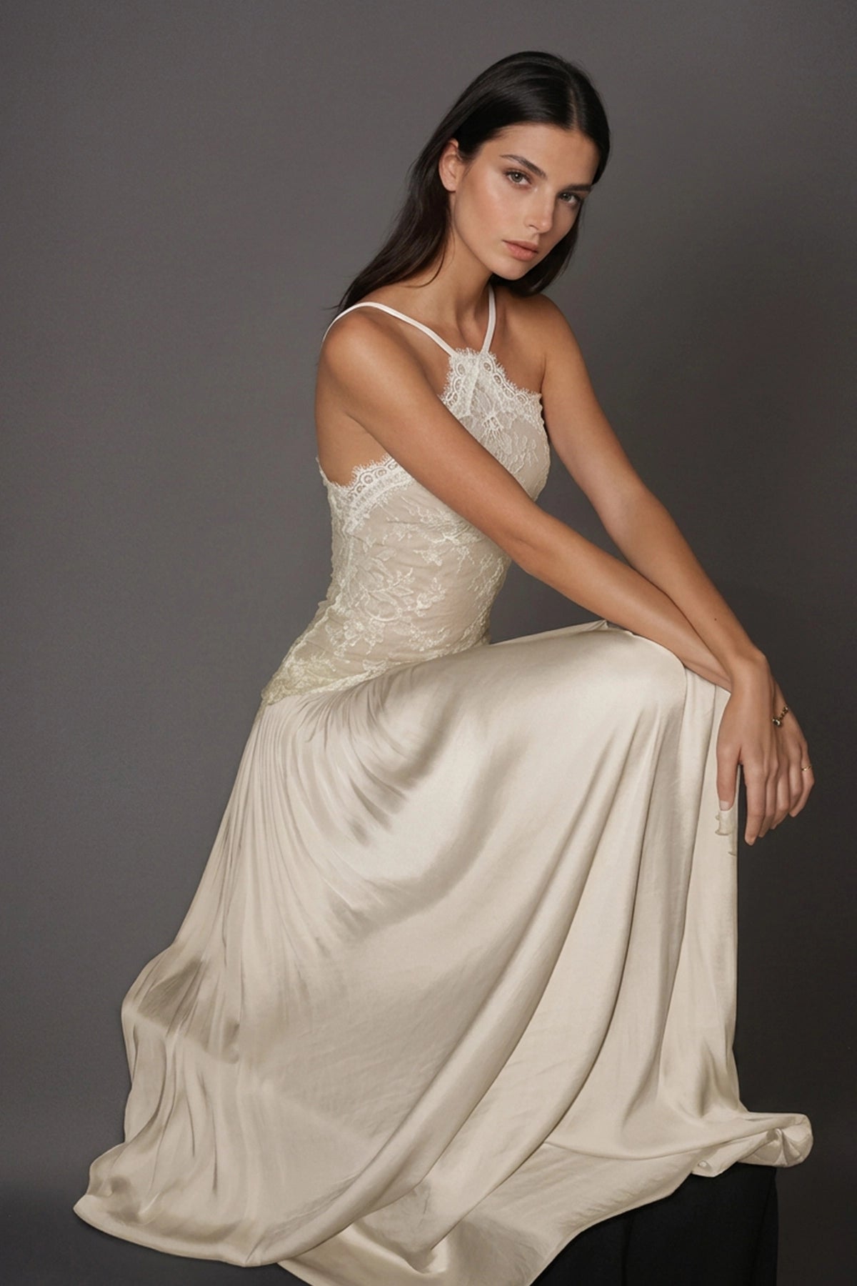 Vestido Celeste