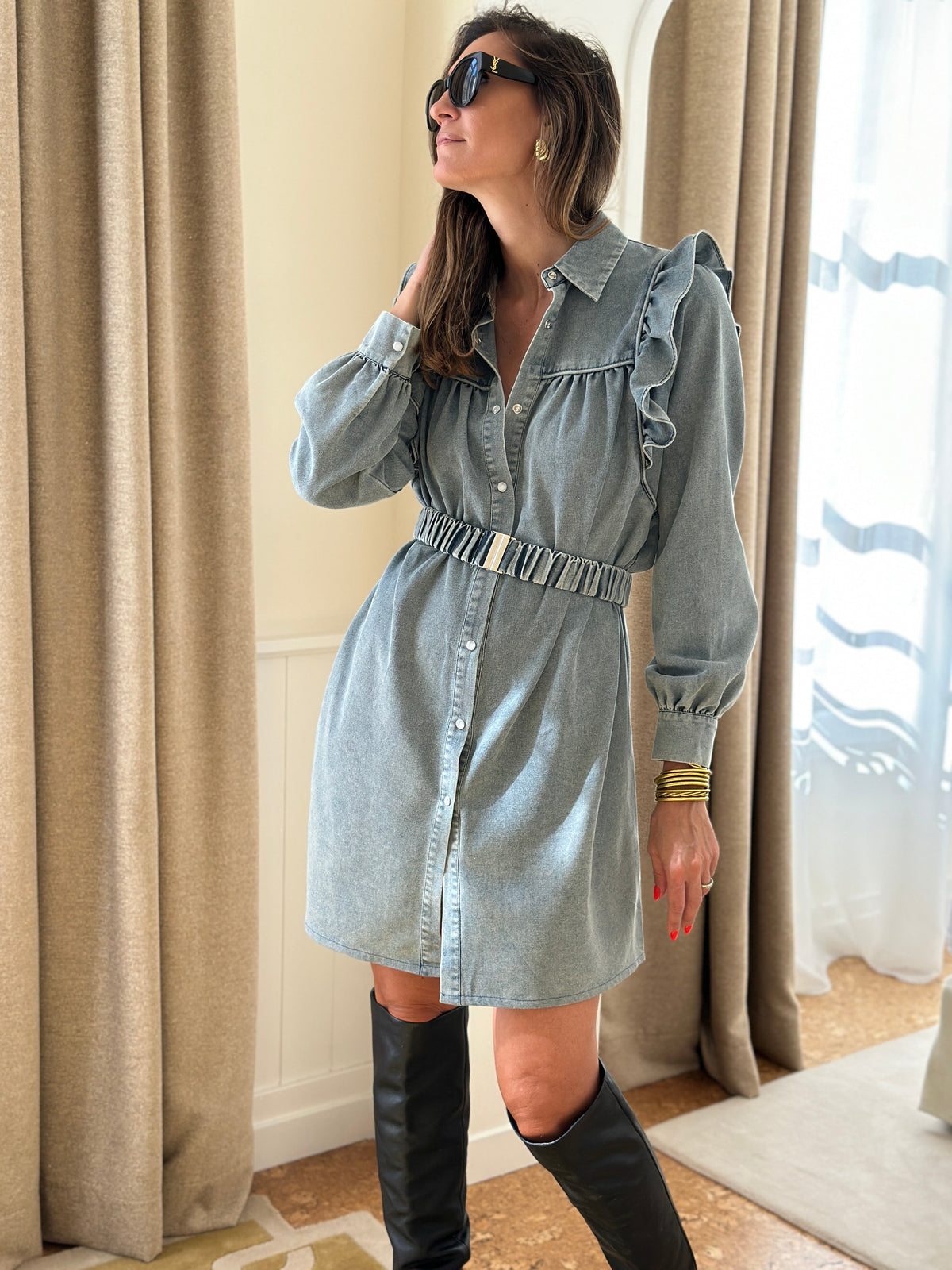 Vestido Camille – Denim