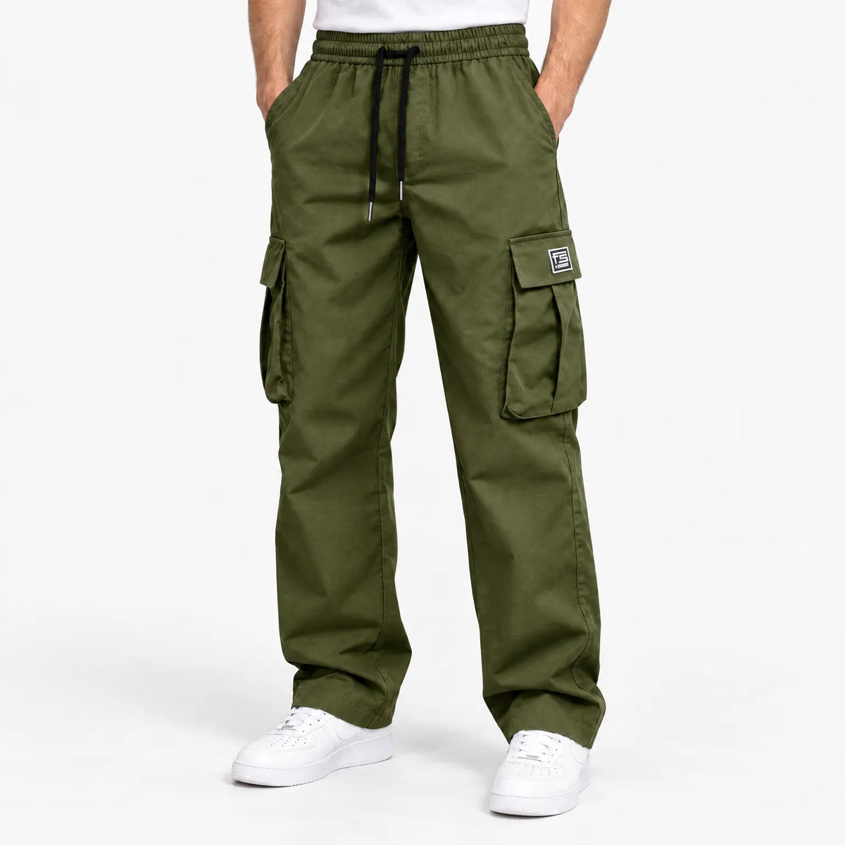 Pantalón Cargo Luca - Verde Militar