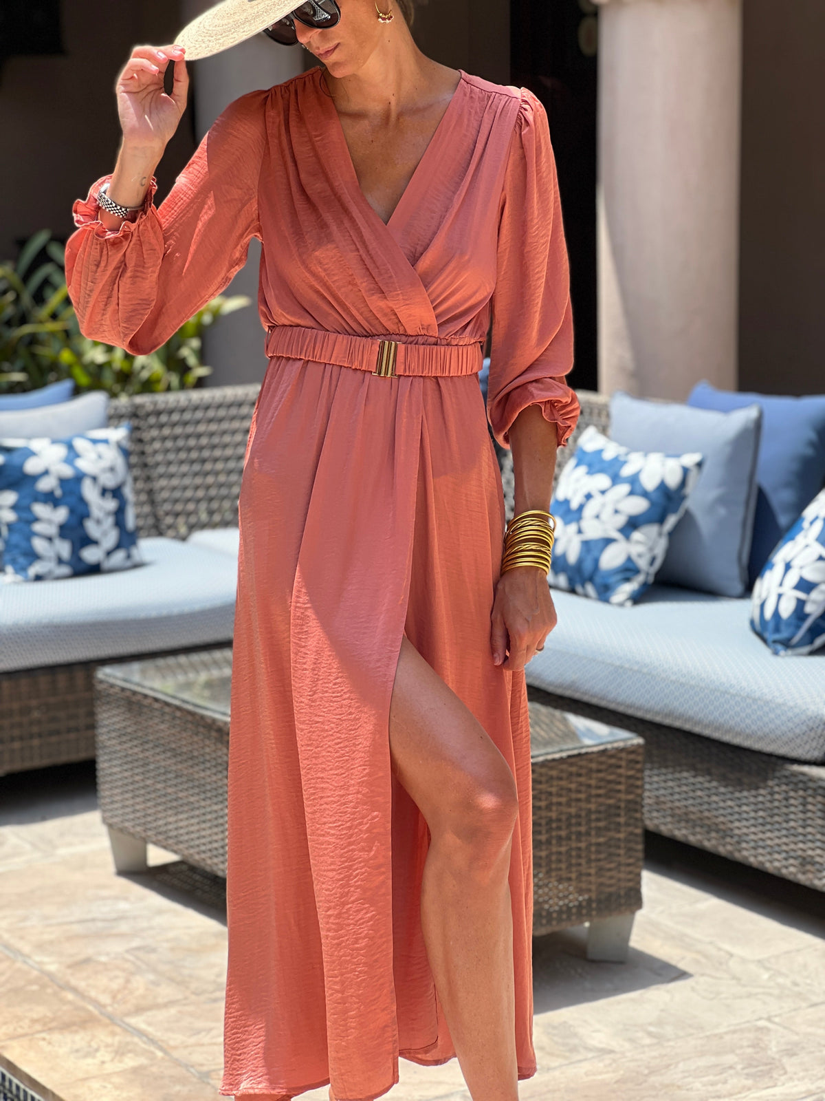 Vestido Siena – Terracota