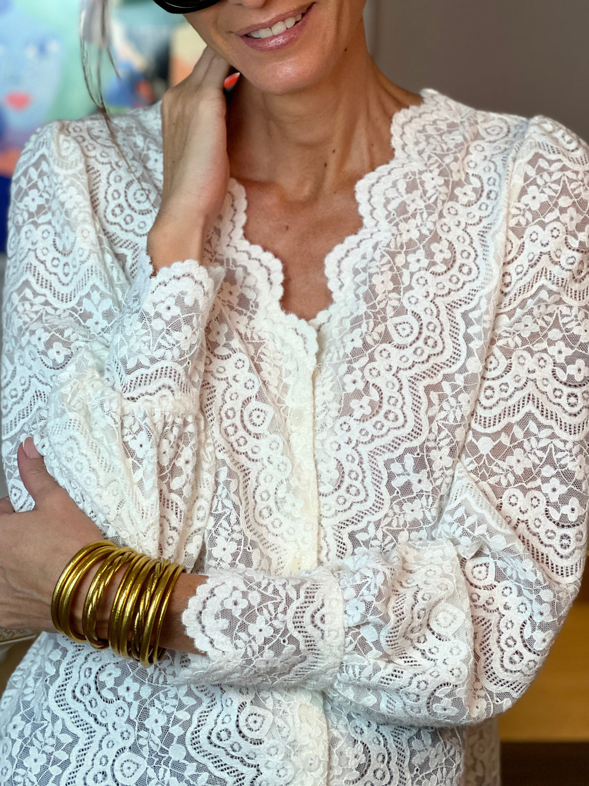 Blusa Valeria – Blanco