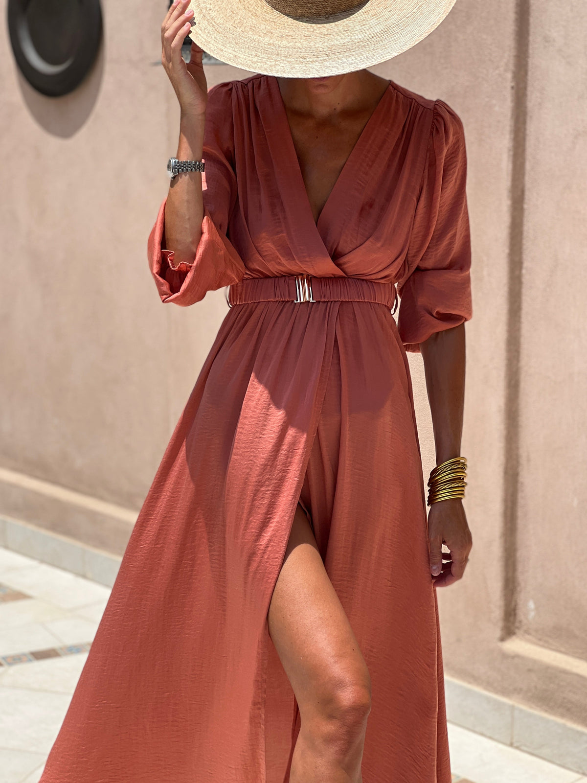 Vestido Siena – Terracota