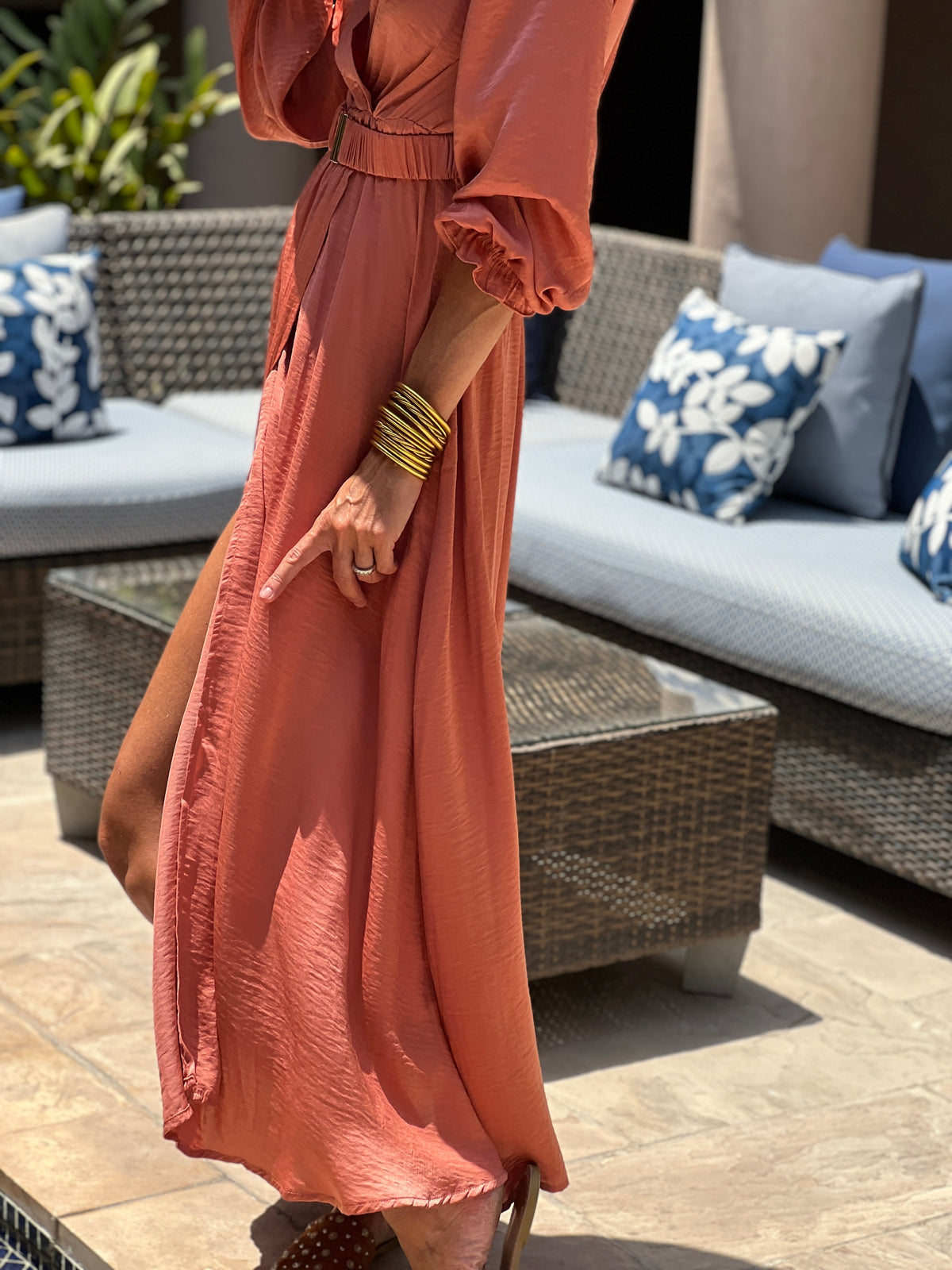 Vestido Siena – Terracota