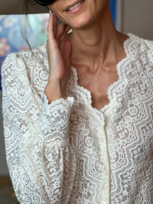 Blusa Valeria – Blanco