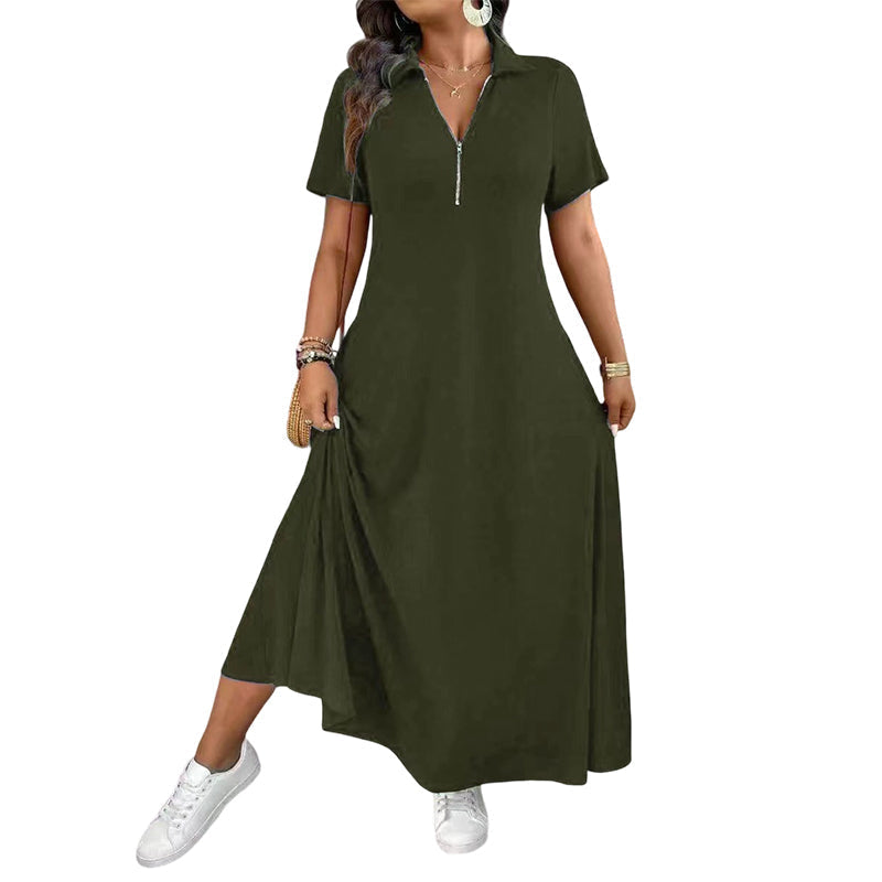 Vestido Lucia - Verde Militar