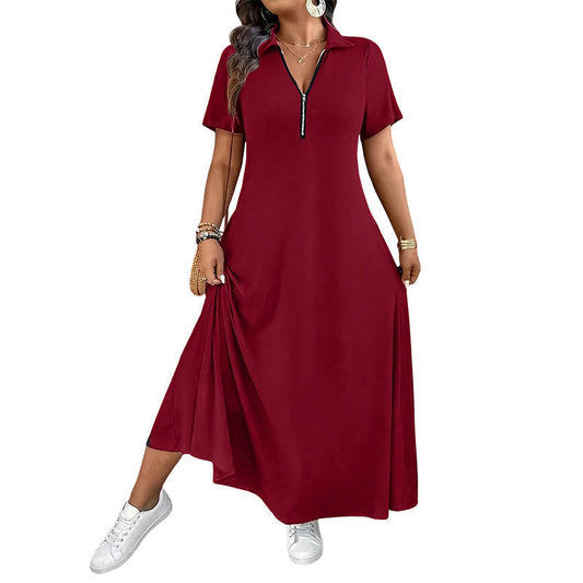 Vestido Lucia - Burdeos